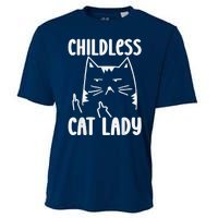 Childless Cat Lady 2024 Funny Political Elections Democrat Kamala Harris 2024 Cooling Performance Crew T-Shirt