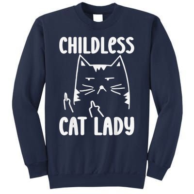 Childless Cat Lady 2024 Funny Political Elections Democrat Kamala Harris 2024 Sweatshirt