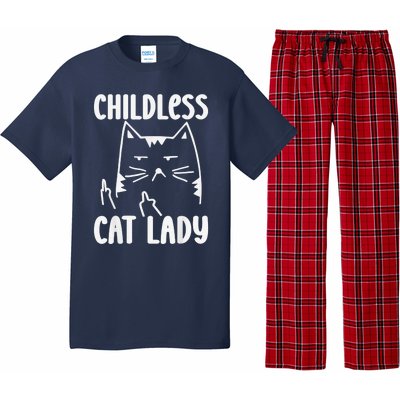 Childless Cat Lady 2024 Funny Political Elections Democrat Kamala Harris 2024 Pajama Set