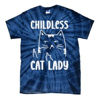 Childless Cat Lady 2024 Funny Political Elections Democrat Kamala Harris 2024 Tie-Dye T-Shirt