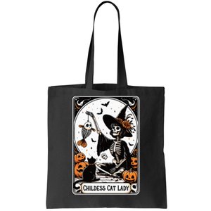 Childless Cat Lady Tarot Card Tote Bag