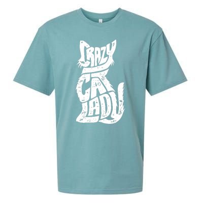 Crazy Cat Lady Sueded Cloud Jersey T-Shirt