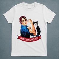 Childless Cat Ladies Vote Rosie The Riveter T-Shirt