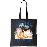 Childless Cat Ladies Vote Rosie The Riveter Kamala Summer Tote Bag