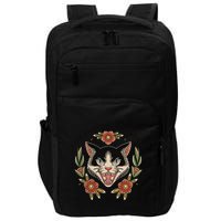 Childless Cat Ladies Against Fascism Impact Tech Backpack