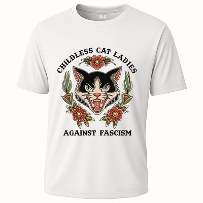 Childless Cat Ladies Against Fascism Performance Shirt