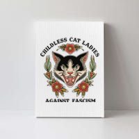 Childless Cat Ladies Against Fascism Canvas