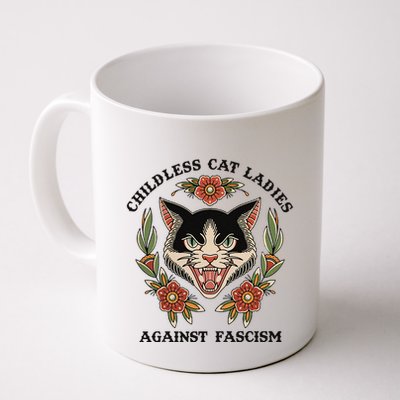 Childless Cat Ladies Against Fascism Mug