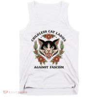 Childless Cat Ladies Against Fascism Tank Top