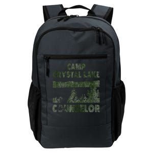 Camp Crystal Lake Counselor Halloween Humorous Green Daily Commute Backpack