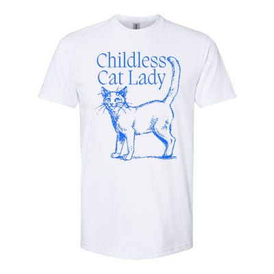 Childless Cat Lady Softstyle® CVC T-Shirt