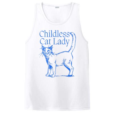 Childless Cat Lady PosiCharge Competitor Tank