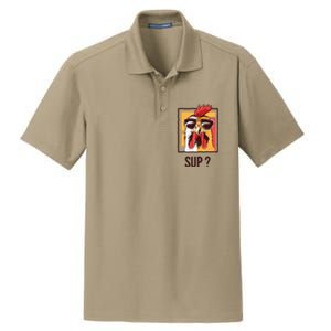 Cute Chicken Lover Gardening Farmer Henhouse Coop Chicken Dry Zone Grid Polo