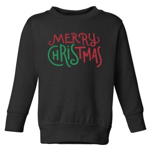 Candy Cane Lane Merry Christmas Toddler Sweatshirt