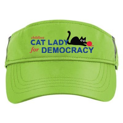 Childless Cat Lady Voting Election 2024 Usa Gift Adult Drive Performance Visor