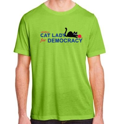 Childless Cat Lady Voting Election 2024 Usa Gift Adult ChromaSoft Performance T-Shirt