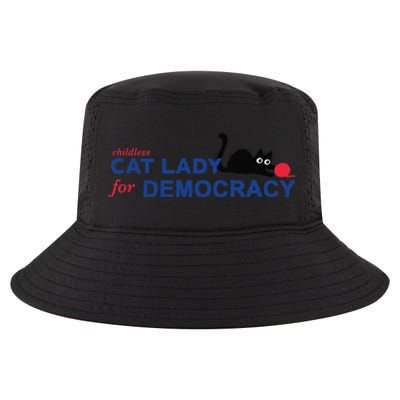 Childless Cat Lady Voting Election 2024 Usa Gift Cool Comfort Performance Bucket Hat