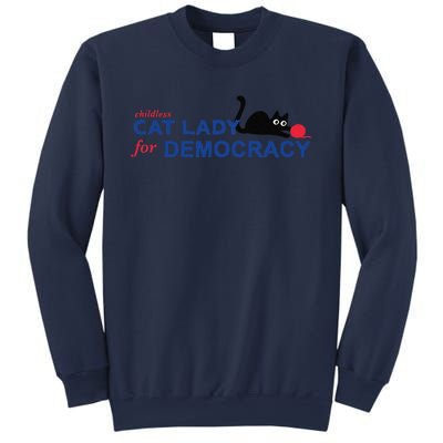 Childless Cat Lady Voting Election 2024 Usa Gift Sweatshirt