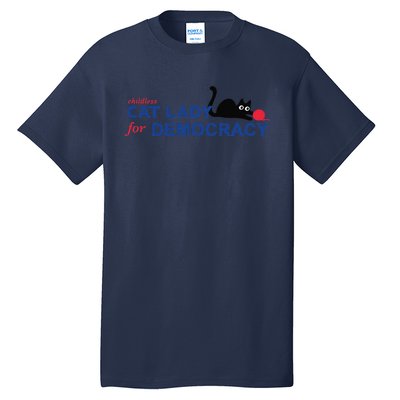 Childless Cat Lady Voting Election 2024 Usa Gift Tall T-Shirt