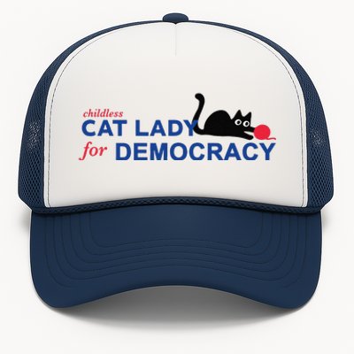 Childless Cat Lady Voting Election 2024 Usa Gift Trucker Hat