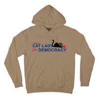 Childless Cat Lady Voting Election 2024 Usa Gift Hoodie