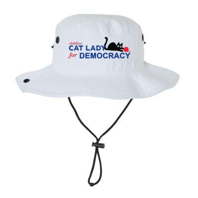 Childless Cat Lady Voting Election 2024 Usa Gift Legacy Cool Fit Booney Bucket Hat