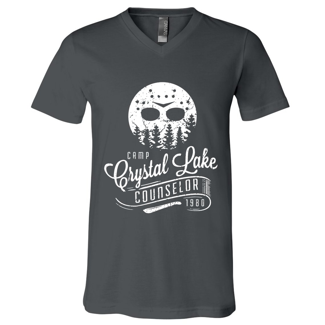 Camp Crystal Lake Counselor V-Neck T-Shirt