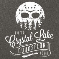 Camp Crystal Lake Counselor Cotton Canvas Backpack