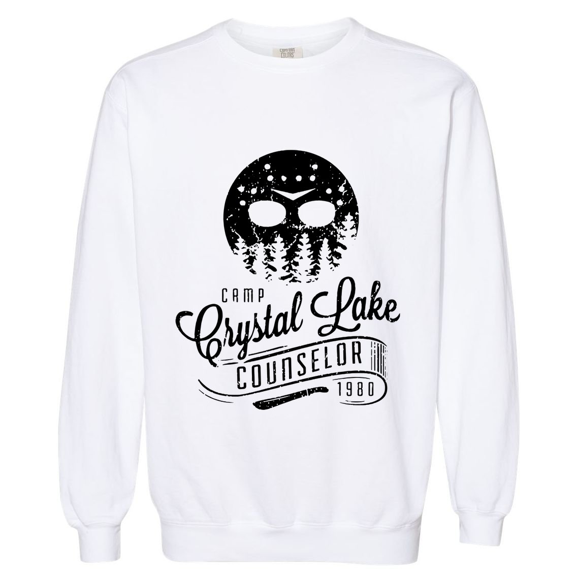 Camp Crystal Lake Counselor Garment-Dyed Sweatshirt