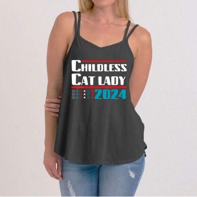 Childless Cat Lady 2024 Women's Strappy Tank