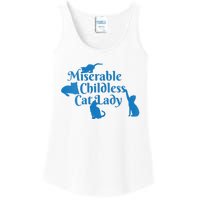 Childless Cat Lady 2024 Ladies Is Voting Kamala Ladies Essential Tank