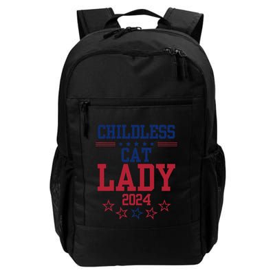 Childless Cat Lady 2024 Funny Political Elections Democrat Backpack