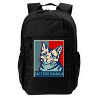 Childless Cat Lady Is Voting Kamala Harris President 2024 Daily Commute Backpack