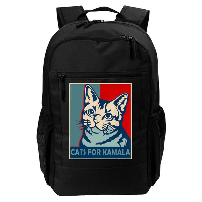 Childless Cat Lady Is Voting Kamala Harris President 2024 Daily Commute Backpack