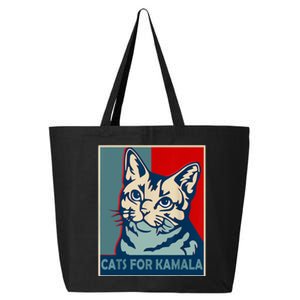 Childless Cat Lady Is Voting Kamala Harris President 2024 25L Jumbo Tote