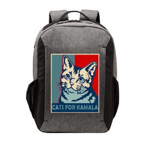 Childless Cat Lady Is Voting Kamala Harris President 2024 Vector Backpack