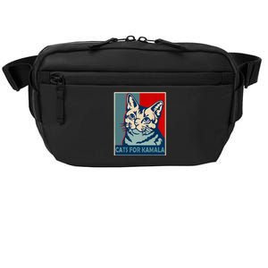 Childless Cat Lady Is Voting Kamala Harris President 2024 Crossbody Pack