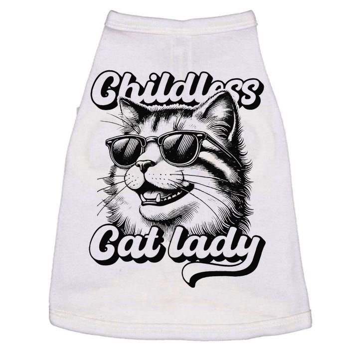 Childless Cat Lady Funny Cat Owner Doggie Tank