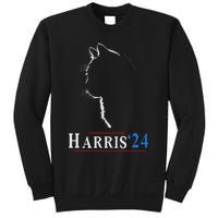 Childless Cat Lady Ladies For Kamala Harris Voting Kamala Sweatshirt