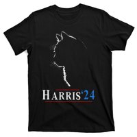 Childless Cat Lady Ladies For Kamala Harris Voting Kamala T-Shirt