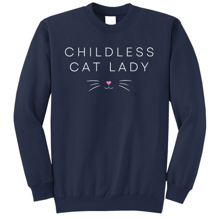 Childless Cat Lady Cute Voting Election 2024 Cat Lovers Kamala Harris 2024 Sweatshirt