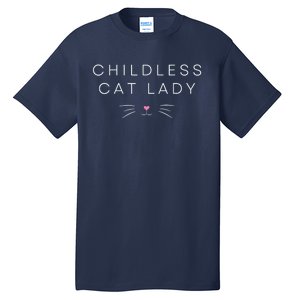 Childless Cat Lady Cute Voting Election 2024 Cat Lovers Kamala Harris 2024 Tall T-Shirt