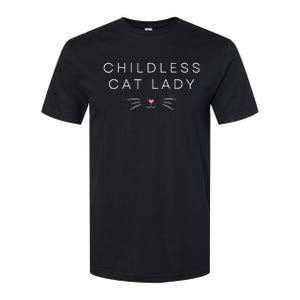 Childless Cat Lady Cute Voting Election 2024 Cat Lovers Kamala Harris 2024 Softstyle CVC T-Shirt