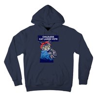 Childless Cat Ladies Vote Kamala Harris 2024 For President Kamala Harris 2024 Hoodie