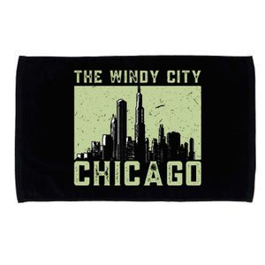 Chicago City Lover The Windy City Chicago Microfiber Hand Towel