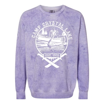 Camp Crystal Lake Colorblast Crewneck Sweatshirt