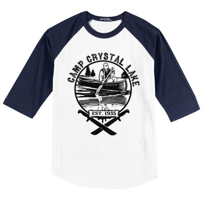 Camp Crystal Lake Baseball Sleeve Shirt