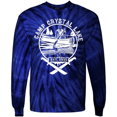 Camp Crystal Lake Tie-Dye Long Sleeve Shirt