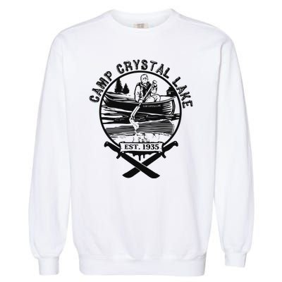 Camp Crystal Lake Garment-Dyed Sweatshirt