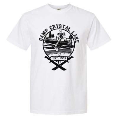 Camp Crystal Lake Garment-Dyed Heavyweight T-Shirt